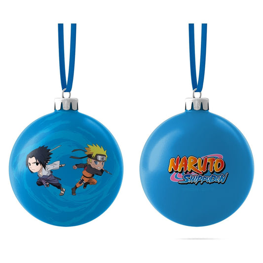 Boule de Noël Naruto & Sasuke Chibi par SD Toys - 8435450258893