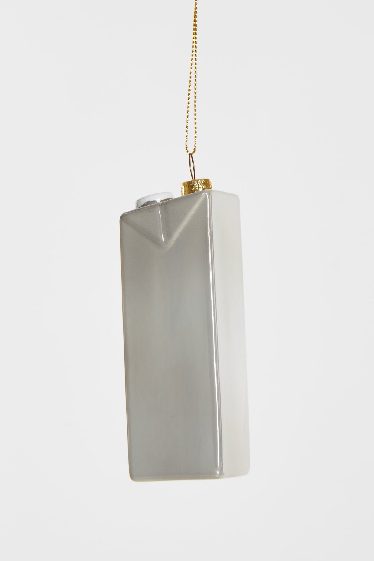 Oat milk Christmas bauble