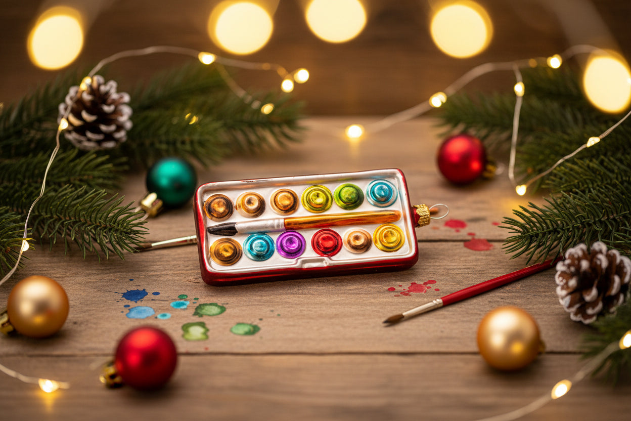 Weihnachtskugel Farbpalette