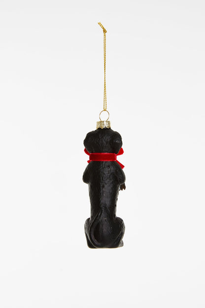 Boule de Noël Teckel de Noël
