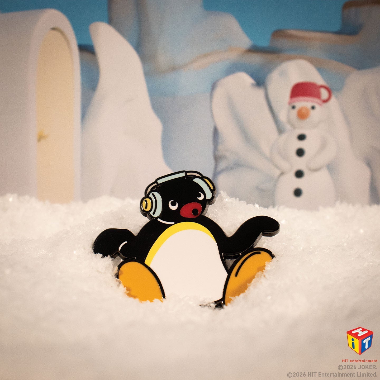 Pingu™ - Limited Edition Headphones Pin Badge