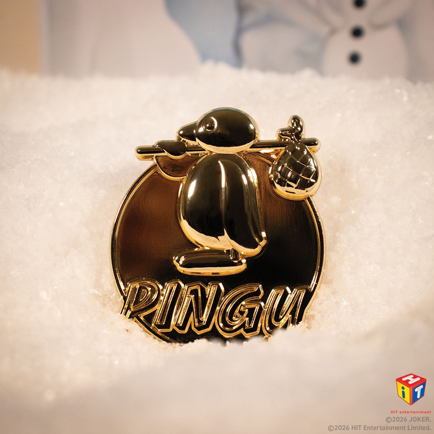 Pingu™ - Mystery Pin Badge CDU featuring 12 Blind Boxes