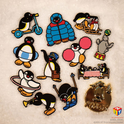 Pingu™ - Mystery Pin Badge CDU featuring 12 Blind Boxes