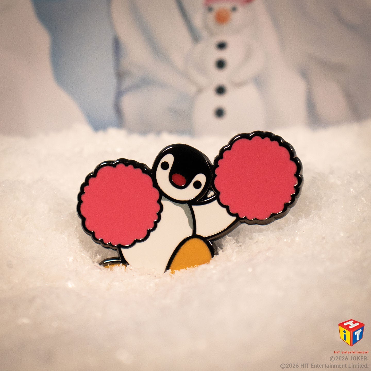 Pingu™ - Mystery Pin Badge CDU featuring 12 Blind Boxes