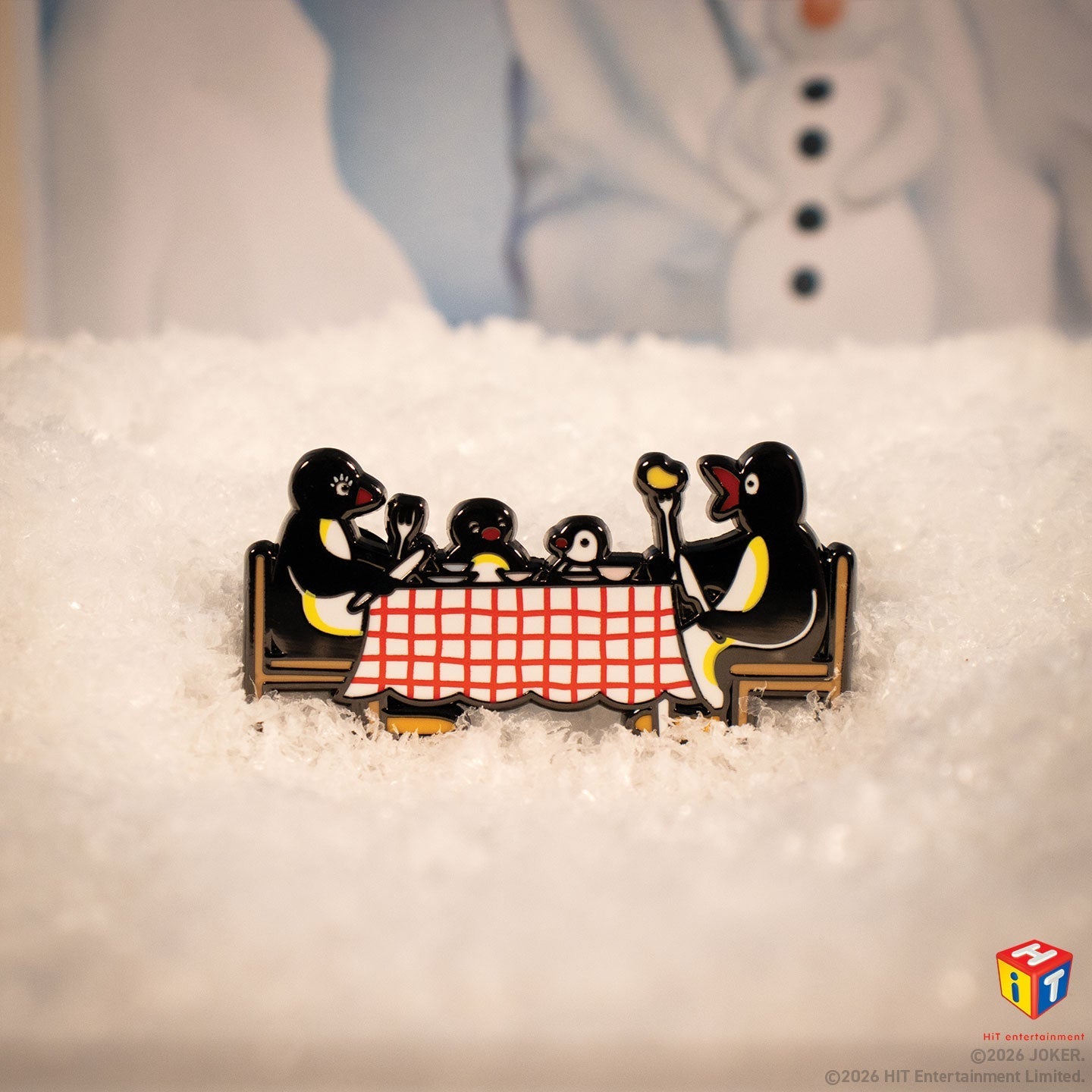 Pingu™ - Mystery Pin Badge CDU featuring 12 Blind Boxes