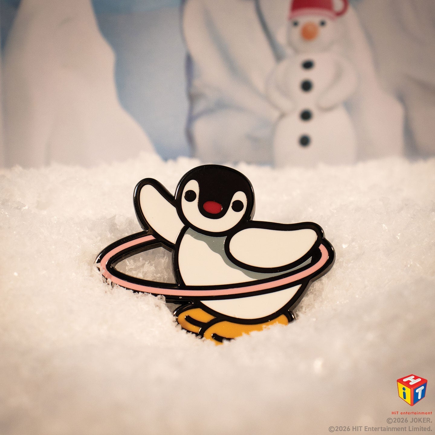Pingu™ - Mystery Pin Badge CDU featuring 12 Blind Boxes