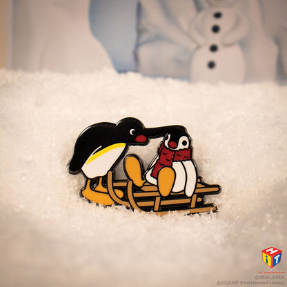 Pingu™ - Mystery Pin Badge CDU featuring 12 Blind Boxes