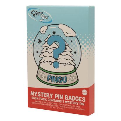 Pingu™ - Mystery Pin Badge CDU featuring 12 Blind Boxes