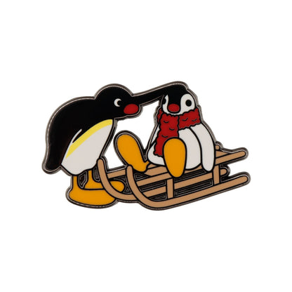 Pingu™ - Mystery Pin Badge CDU featuring 12 Blind Boxes