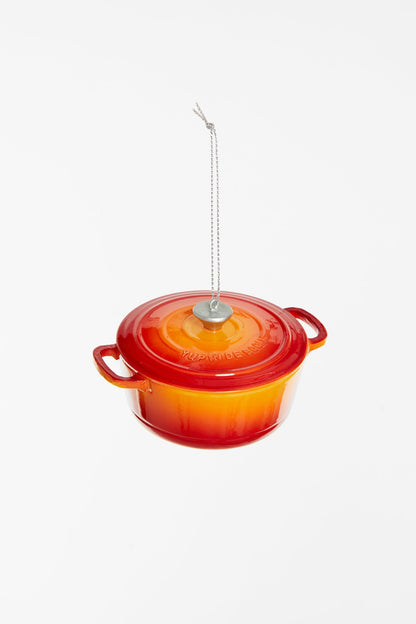 Boule de Noël Cocotte Orange