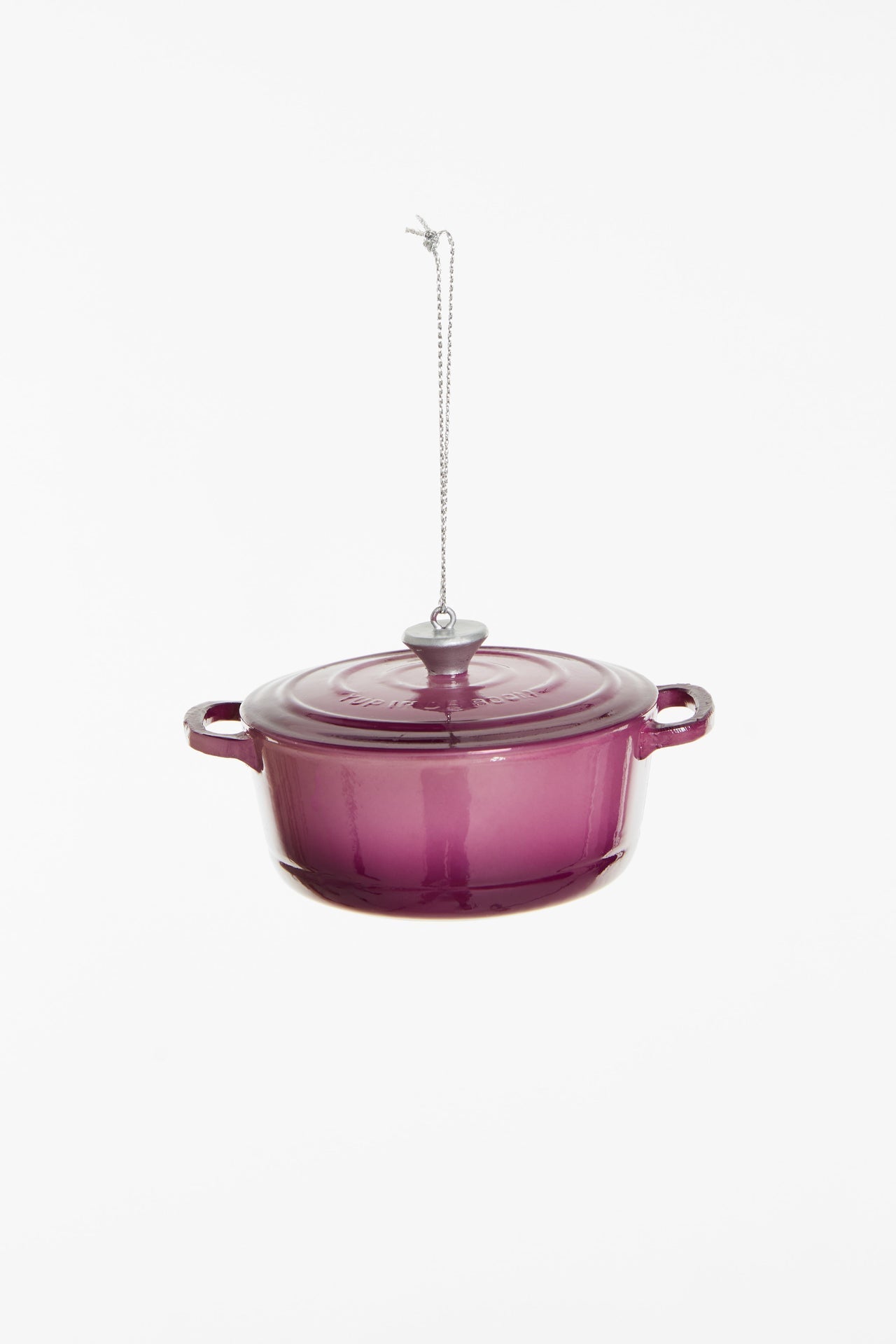 Boule de Noël Cocotte Violette