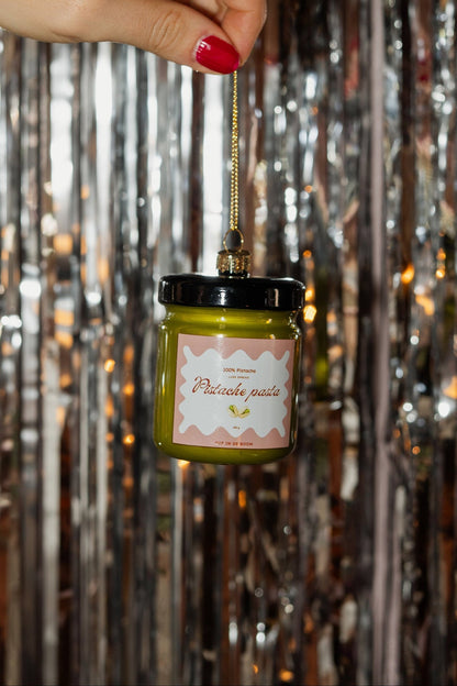 Boule de Noël Pâte à Tartiner Pistache
