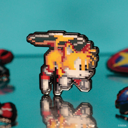 Sonic The Hedgehog Mystery Pin Badge CDU Containing 12 Blind Boxes
