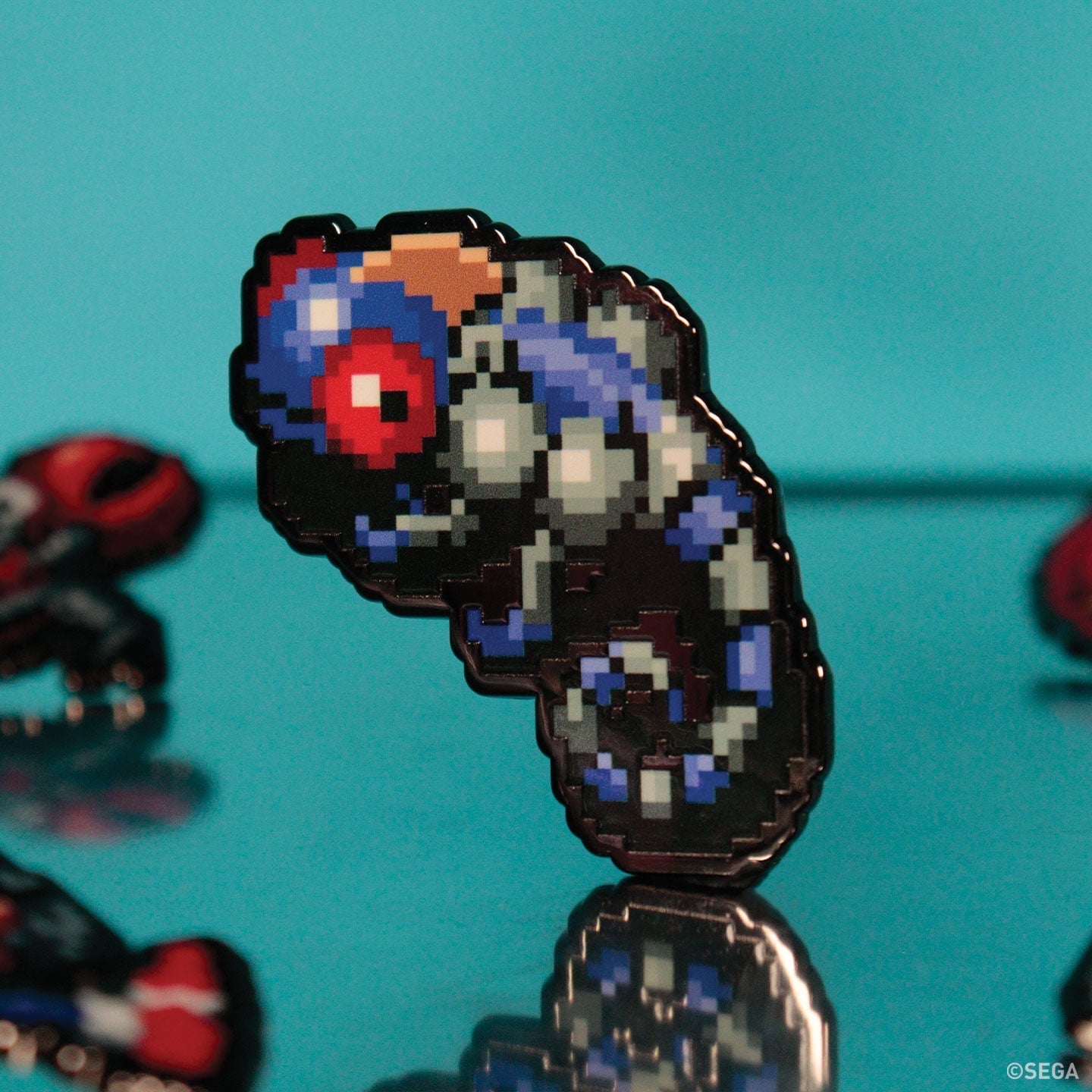 Sonic The Hedgehog Mystery Pin Badge CDU Containing 12 Blind Boxes