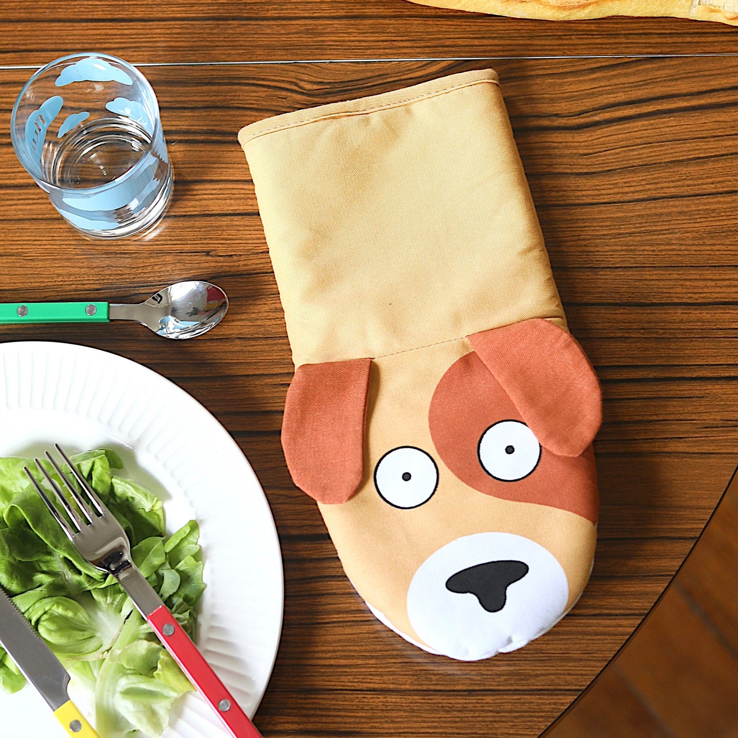 Gant de cuisine chien