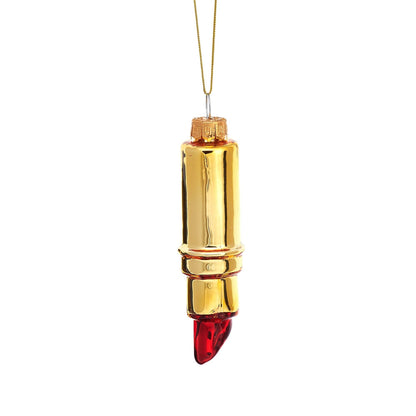 Lippenstift-Weihnachtskugel