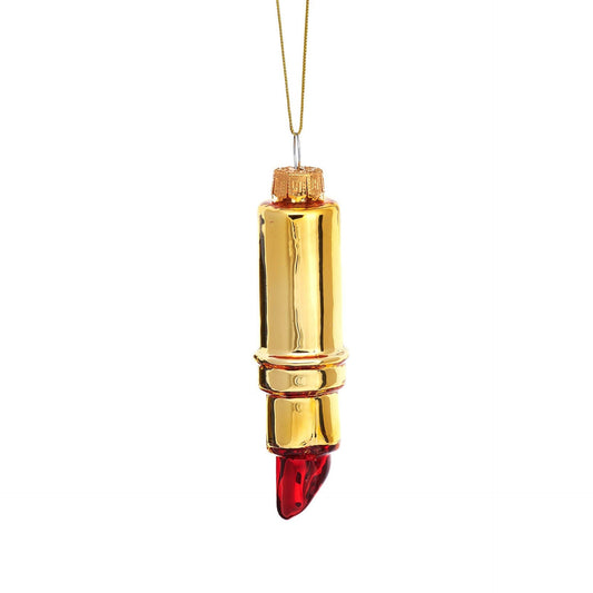 Lippenstift-Weihnachtskugel