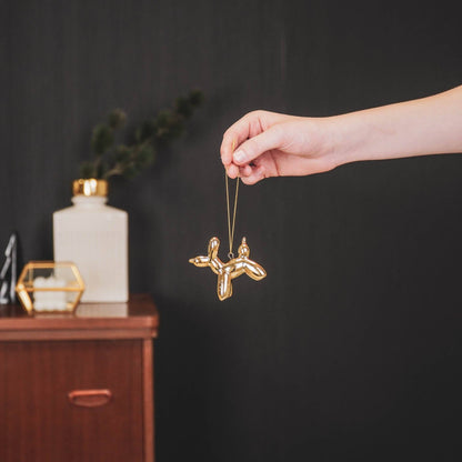 Boule de Noël Ballon Chien Or par Housevitamin bv