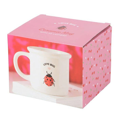 Mug Love Bug avec coccinelle 3D