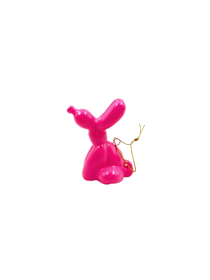 Weihnachtsdekoration „Balloon Dog Pink“