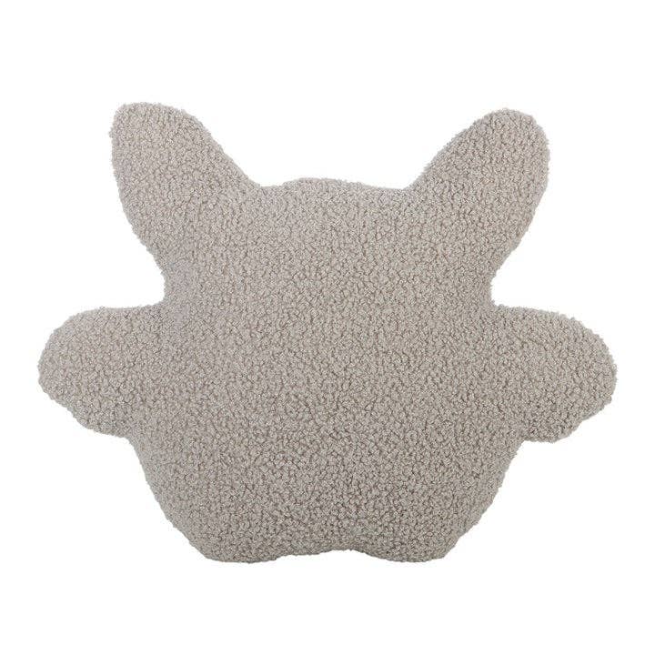 Coussin chauve-souris mignon en bouclé