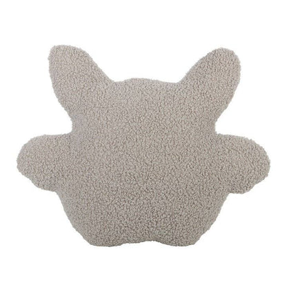 Coussin chauve-souris mignon en bouclé