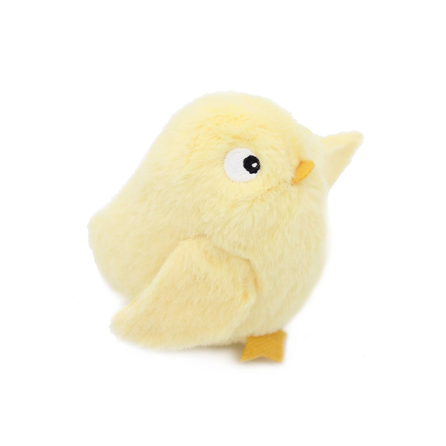 LES PTIPOTOS - PELUCHE POULE MAMAN & BÉBÉ 32CM BLANCHE