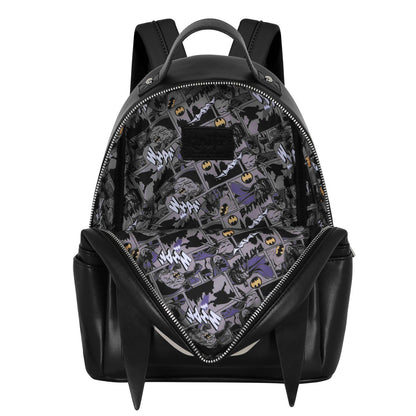 Sac à dos urbain noir DC Comics Batman Batsignal-Heady