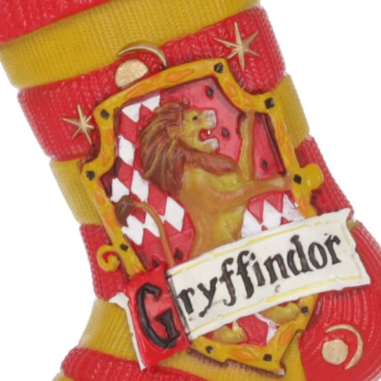Décoration de Noël Harry Potter - Chaussette Gryffondor par Nemesis Now