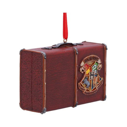 Décoration de Noël Harry Potter - Valise Poudlard par Nemesis Now
