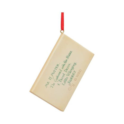 Décoration de Noël Harry Potter - Lettre par Nemesis Now