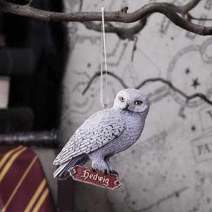 Décoration de Noël Harry Potter - Hedwige par Nemesis Now