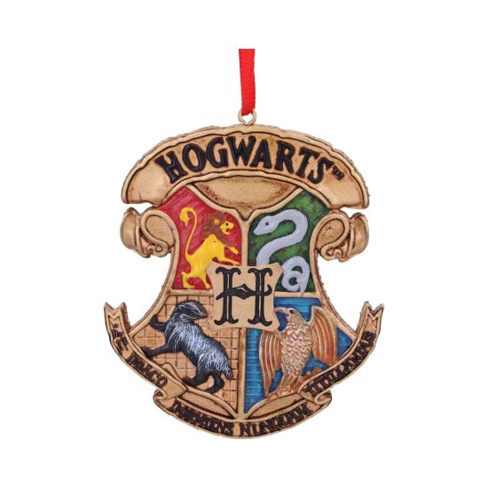 Décoration de Noël Harry Potter - Blason de Poudlard par Nemesis Now - 801269148003