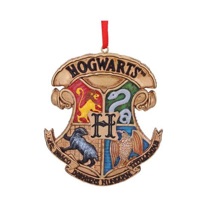 Décoration de Noël Harry Potter - Blason de Poudlard par Nemesis Now - 801269148003