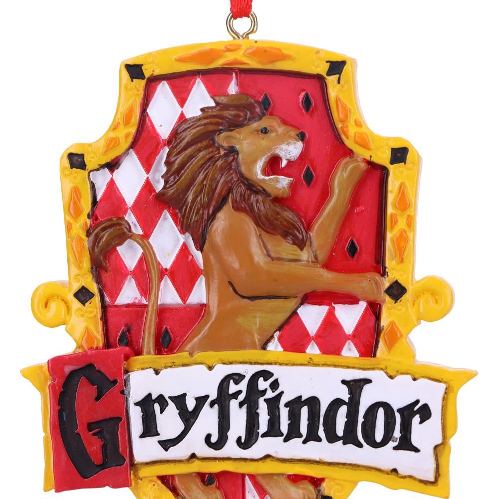 Décoration de Noël Harry Potter - Blason Gryffondor par Nemesis Now