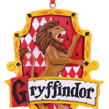 Décoration de Noël Harry Potter - Blason Gryffondor par Nemesis Now