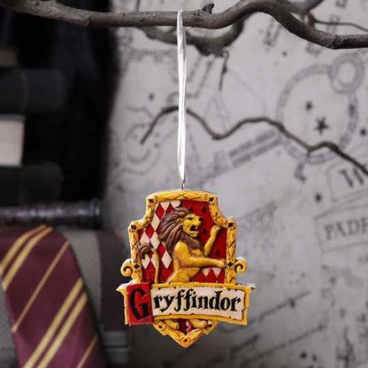 Décoration de Noël Harry Potter - Blason Gryffondor par Nemesis Now