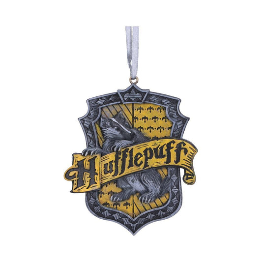 Décoration de Noël Harry Potter - Blason Poufsouffle par Nemesis Now - 801269148034