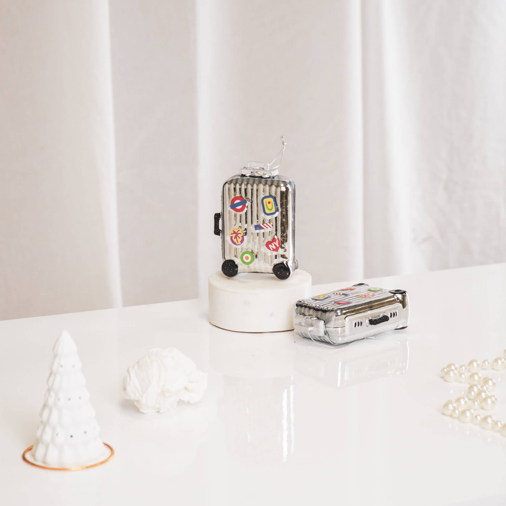 Boule de Noël Valise de Voyage par Housevitamin bv