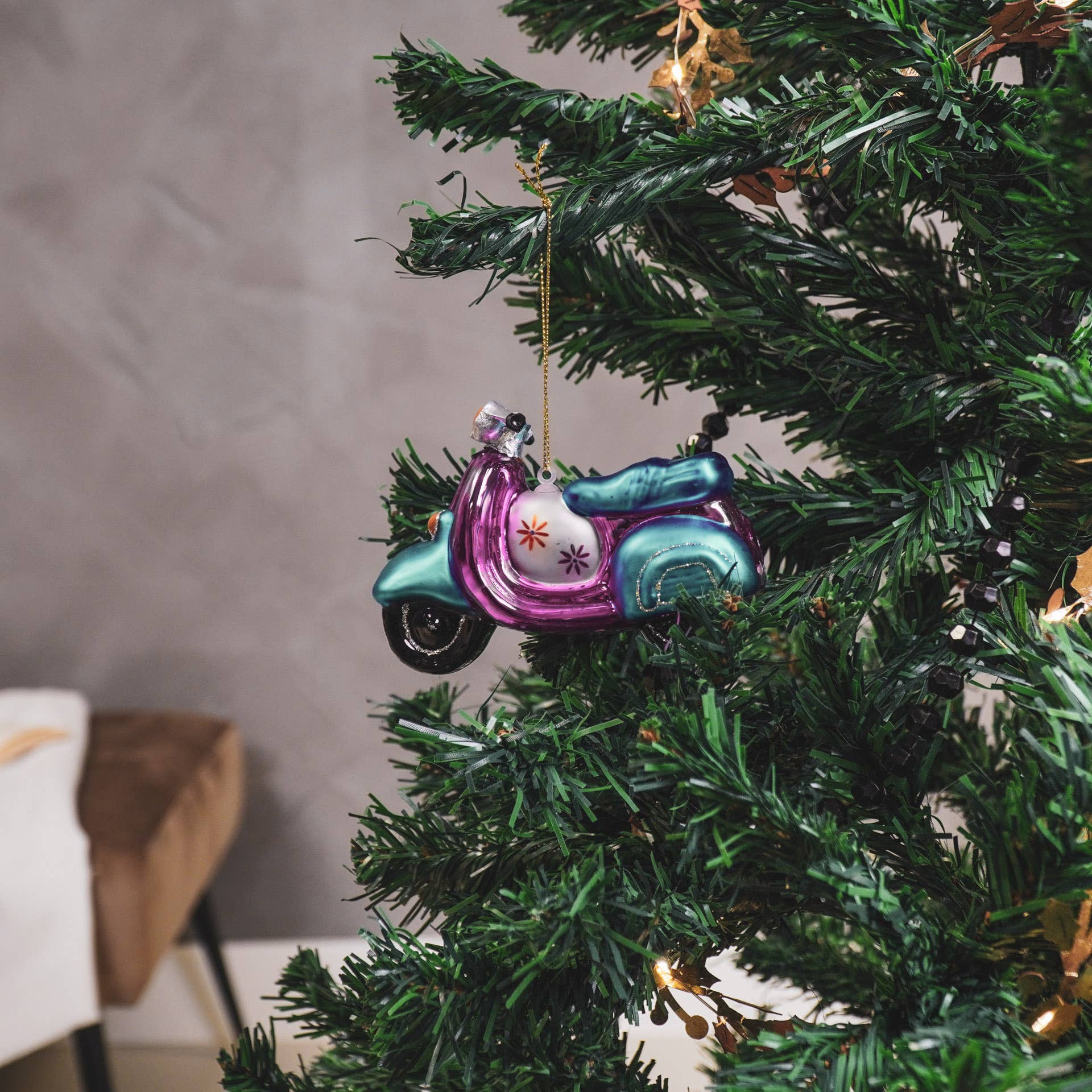 Boule de Noël Scooter par Housevitamin bv