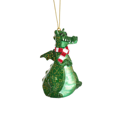 Weihnachtskugel Drache