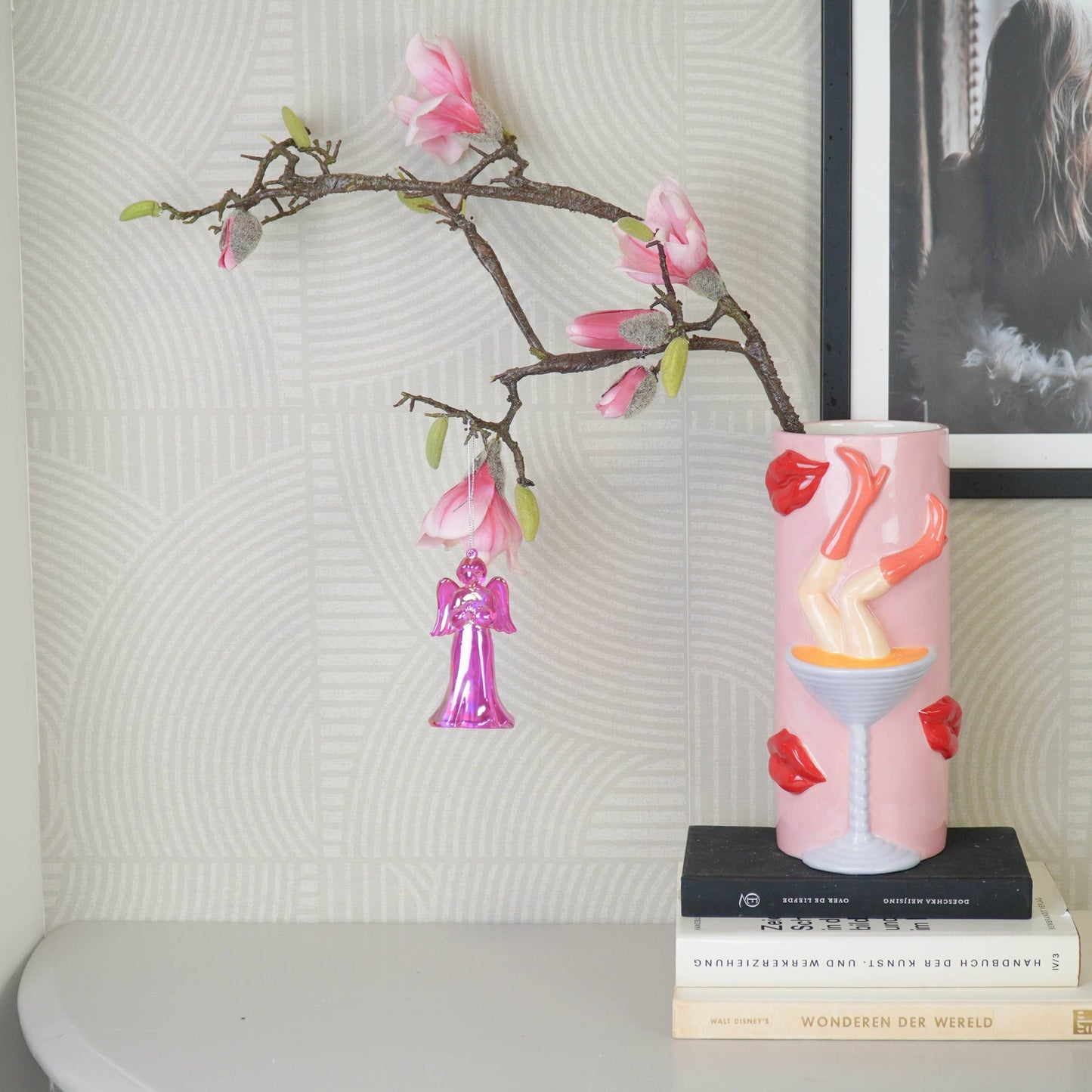 Hängedeko Engel – Rosa