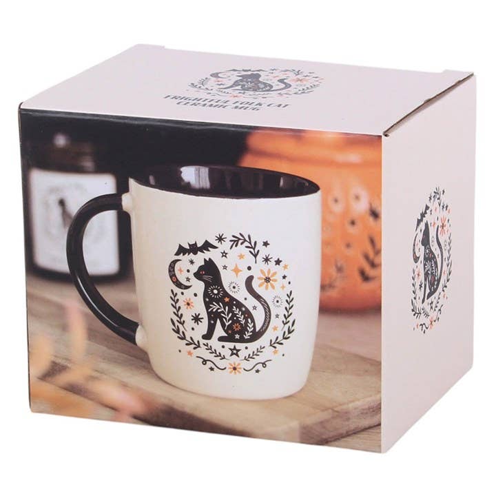 Mug « Chat folklorique effrayant »