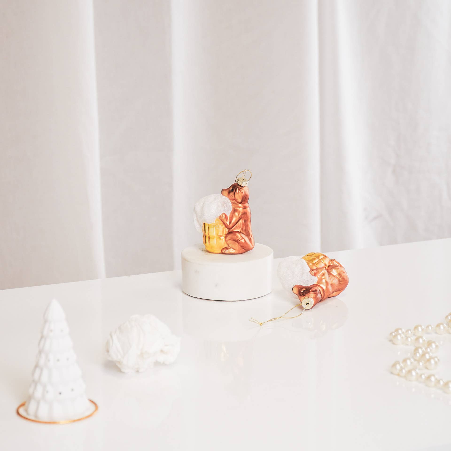 Boule de Noël Teckel Chope de Bière par Housevitamin bv