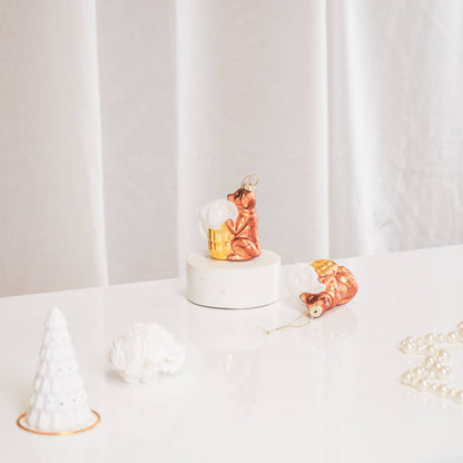 Boule de Noël Teckel Chope de Bière par Housevitamin bv