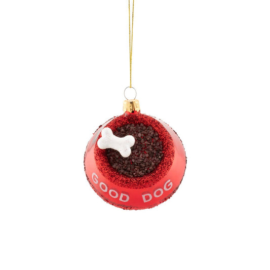 Weihnachtskugel Hundenapf