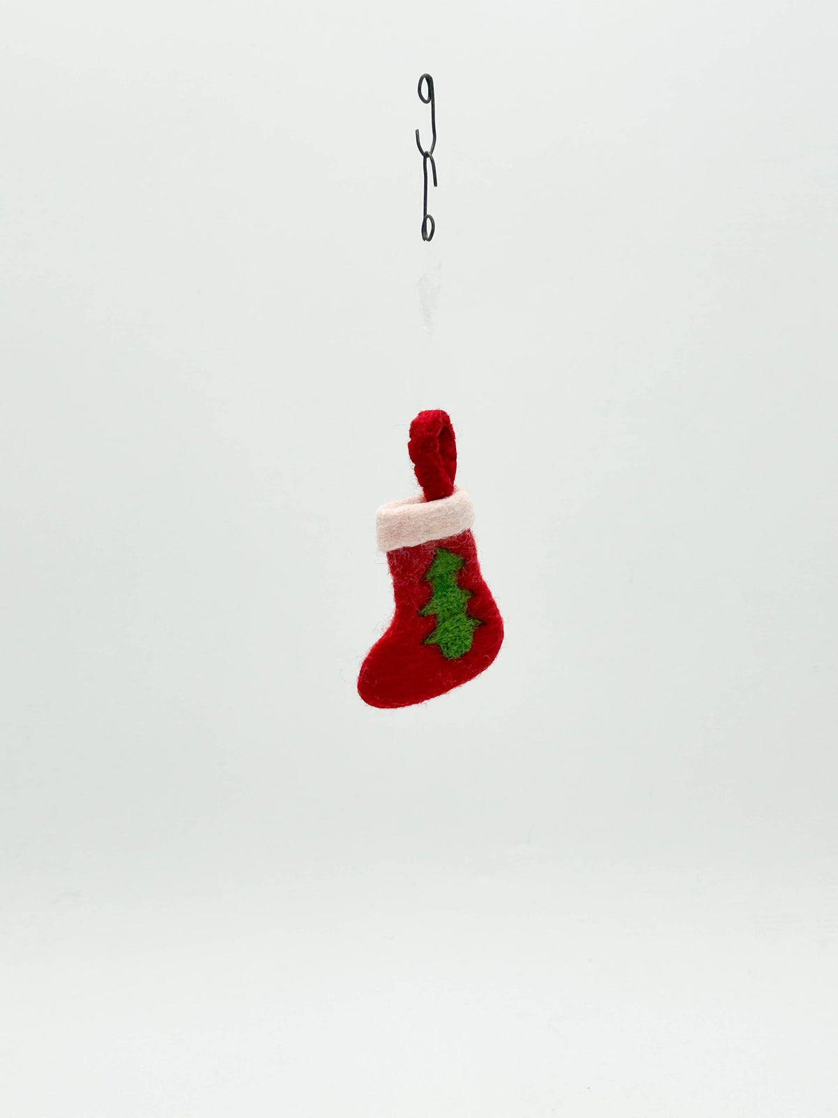 Hängedekoration Weihnachtsstrumpf Rot