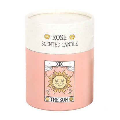 Bougie Tarot Vintage Soleil - Rose