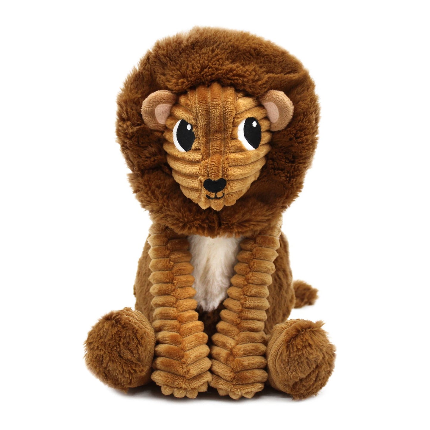 LES PTIPOTOS - LION PAPA & BÉBÉ 25CM SUCRE BRUN