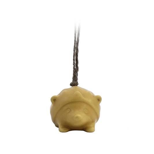 Hanging decoration - Yellow hedgehog